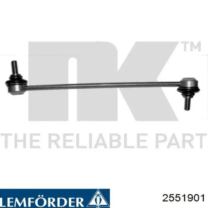 Стійка переднього стабілізатора Lemforder 2551901