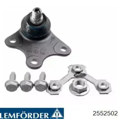 Кульова опора, нижня, права Lemforder 2552502