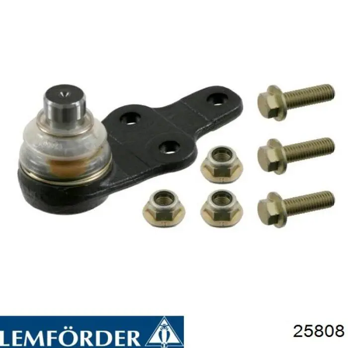 Кульова опора, нижня Lemforder 25808 ціна, від 13.38 USD