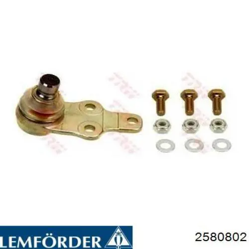 Кульова опора, нижня Lemforder 2580802 ціна, від 14.84 USD