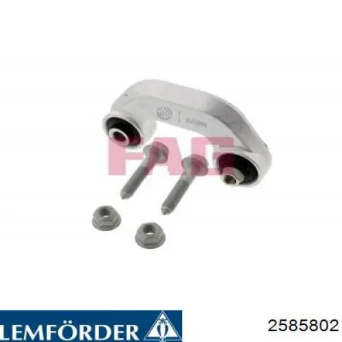 Стійка стабілізатора, переднього, права Lemforder 2585802 ціна, від 17.89 USD