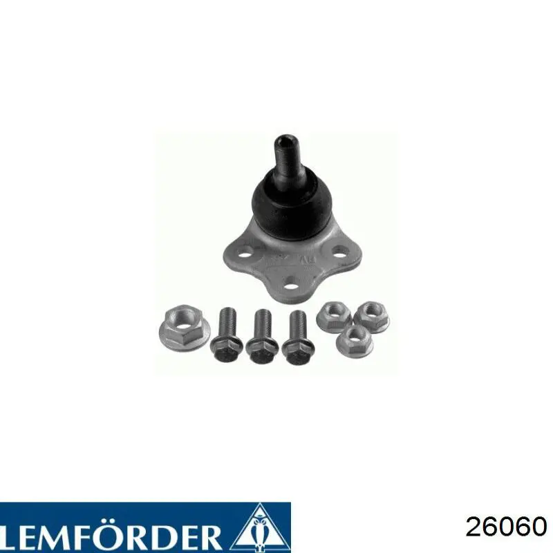 Кульова опора, нижня Lemforder 26060 ціна, від 13.28 USD