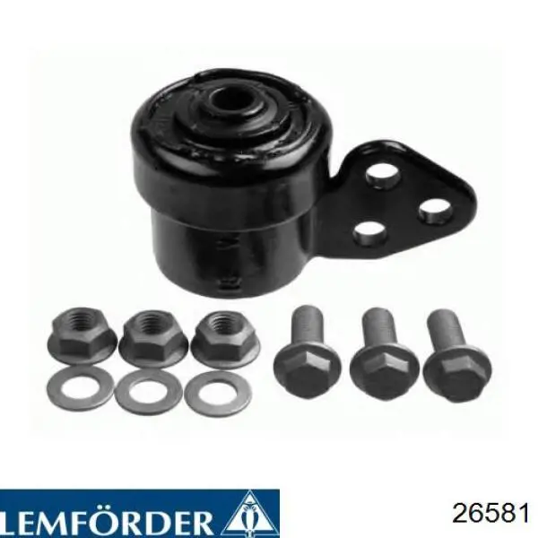 Сайлентблок переднього важеля 26581 Lemforder