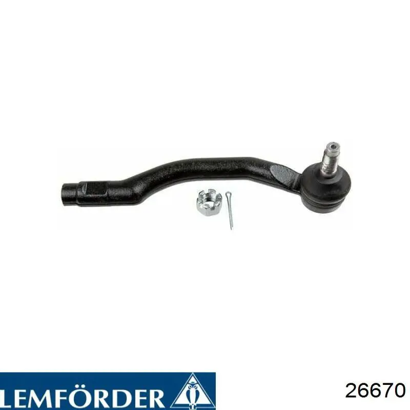 Наконечник рульовий Lemforder 26670 ціна, від 9.58 USD