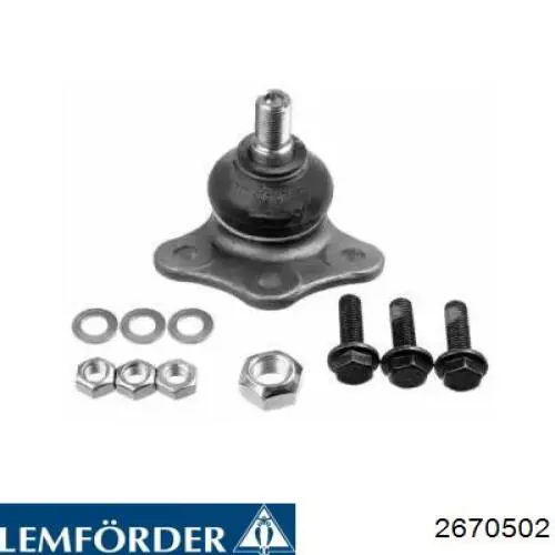Кульова опора, нижня 2670502 Lemforder