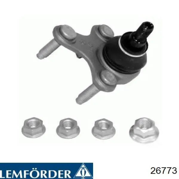 Кульова опора, нижня, права Lemforder 26773 ціна, від 23.72 USD