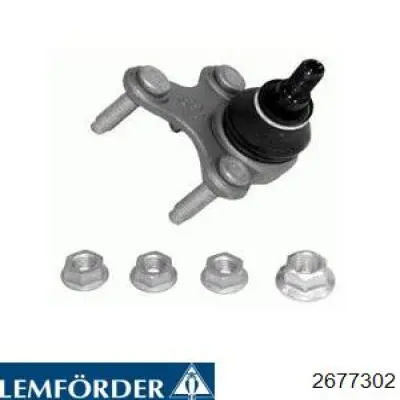 Кульова опора, нижня, права Lemforder 2677302 ціна, від 23.81 USD