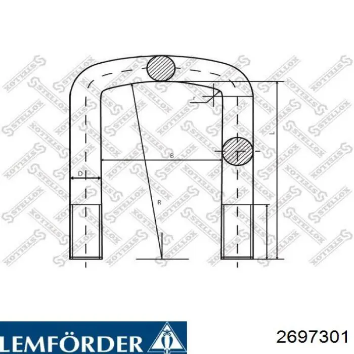 Сайлентблок сережки ресори Lemforder 2697301 ціна, від 12.47 USD