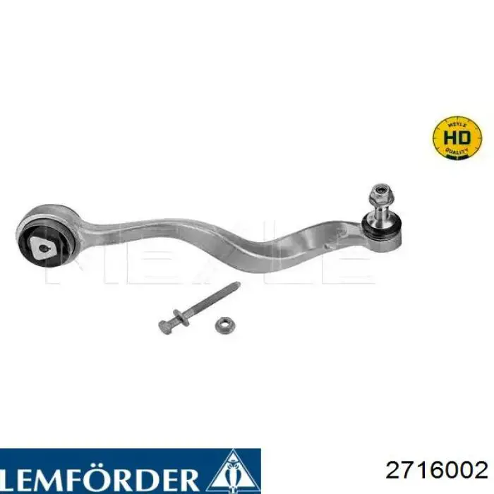 Важіль передньої підвіски нижній, правий Lemforder 2716002 ціна, від 69.15 USD