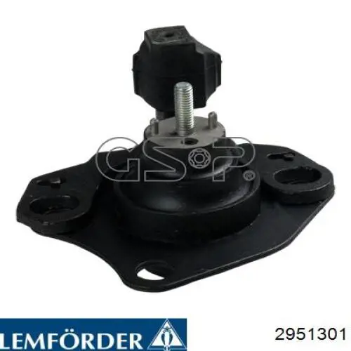 Подушка двигуна передня 2951301 Lemforder