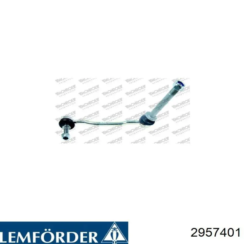 Купити 2957401 Lemforder Лінк стабілізатора, переднього, лівий