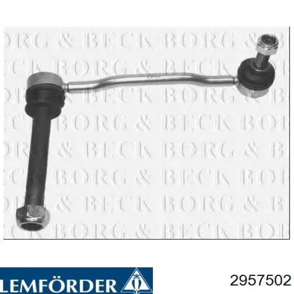 Стійка стабілізатора, переднього, права Lemforder 2957502 ціна, від 15.82 USD