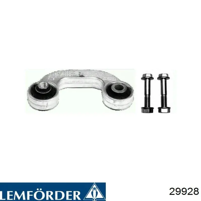 Стійка стабілізатора, переднього, права Lemforder 29928 ціна, від 24.55 USD