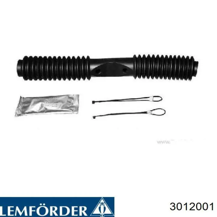 3012001 Lemforder пильник рульового механізму/рейки
