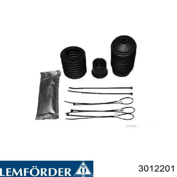 Пильник рульового механізму/рейки, правий Lemforder 3012201 ціна, від 1.83 USD