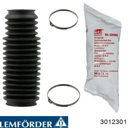 Пильник рульової тяги Lemforder 3012301 ціна, від 6.23 USD