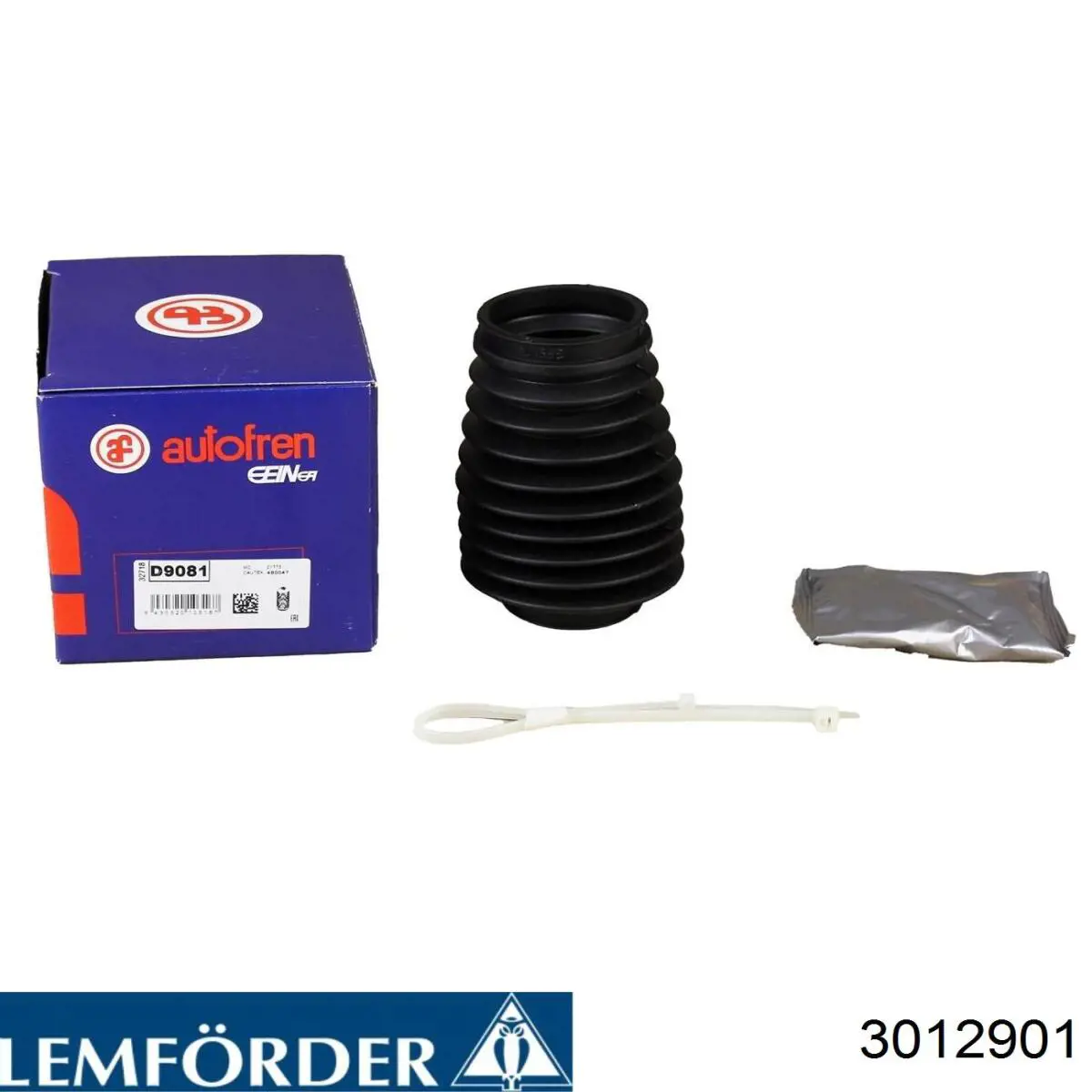 Пильник рульової тяги Lemforder 3012901 ціна, від 3.95 USD