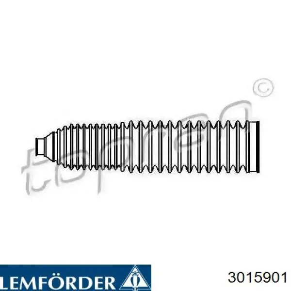 Пильник рульового механізму/рейки, правий 3015901 Lemforder