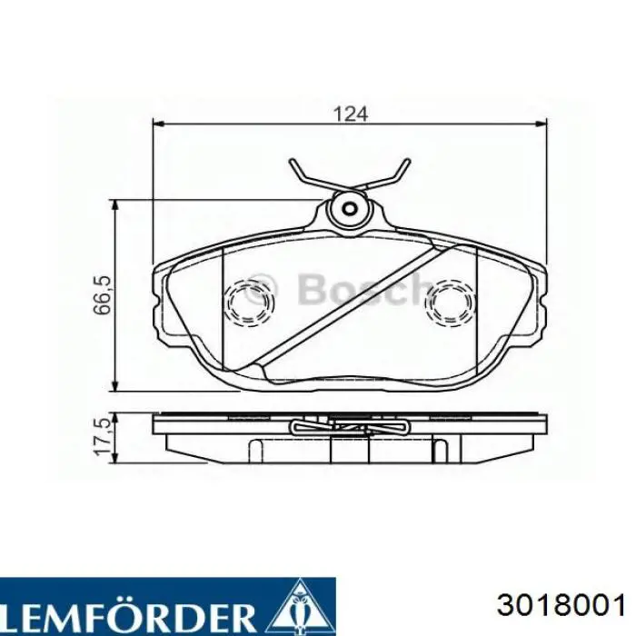 Пильник рульового механізму/рейки, правий 3018001 Lemforder