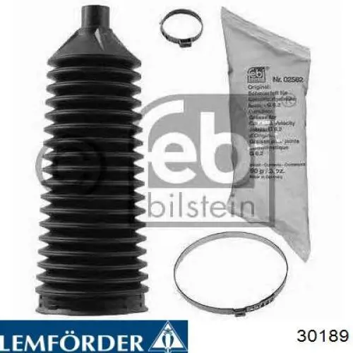 Пильник рульової рейки 30189 Lemforder