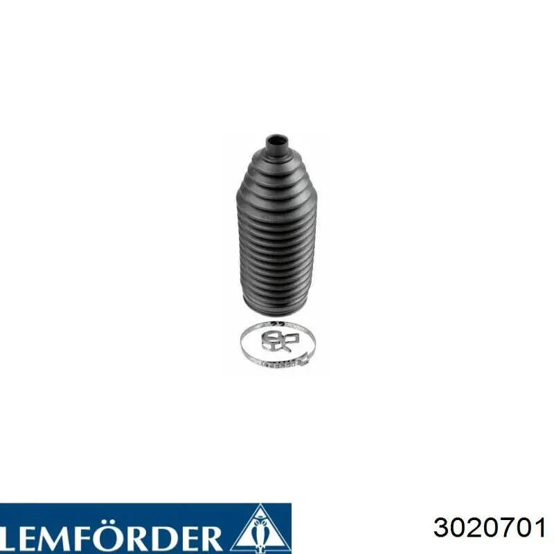 3020701 Lemforder пильник рульового механізму/рейки, лівий