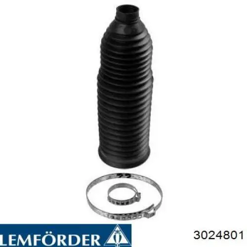 Пильник рульового механізму/рейки, правий Lemforder 3024801 ціна, від 2.05 USD