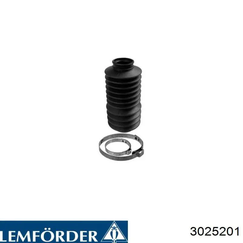 3025201 Lemforder пильник рульового механізму/рейки
