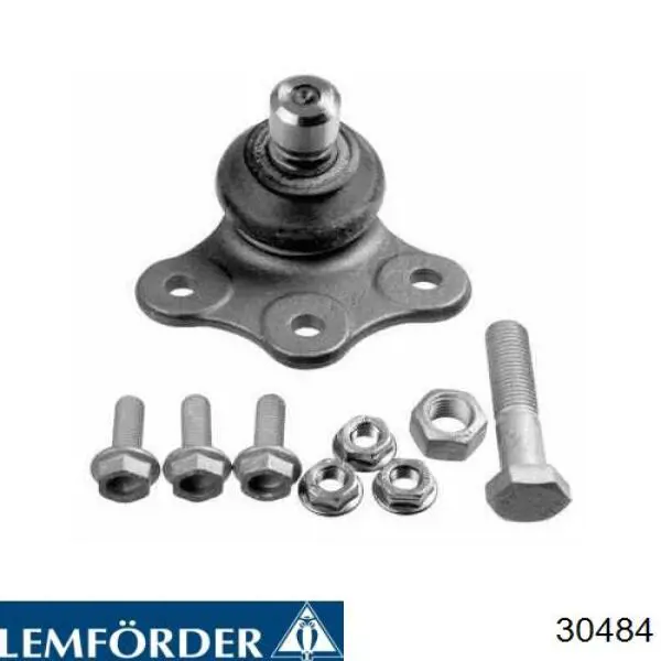 Шарова опора задньої підвіски, нижня 30484 Lemforder