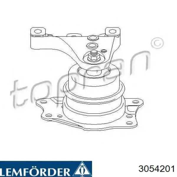 Права подушка двигуна Lemforder 3054201 ціна, від 70.89 USD