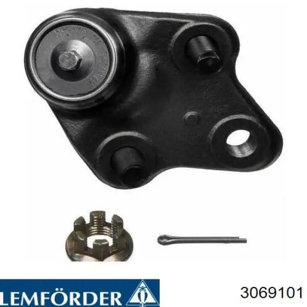 Кульова опора, нижня Lemforder 3069101 ціна, від 13.50 USD
