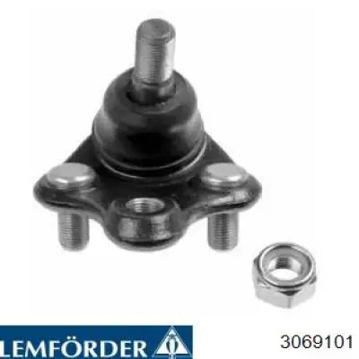 Купити 3069101 Lemforder Кульова опора, нижня