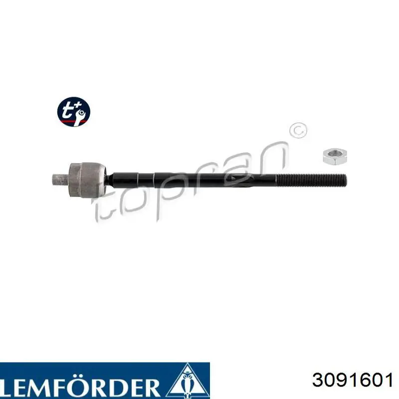 Купити 3091601 Lemforder Тяга рульова поздовжня