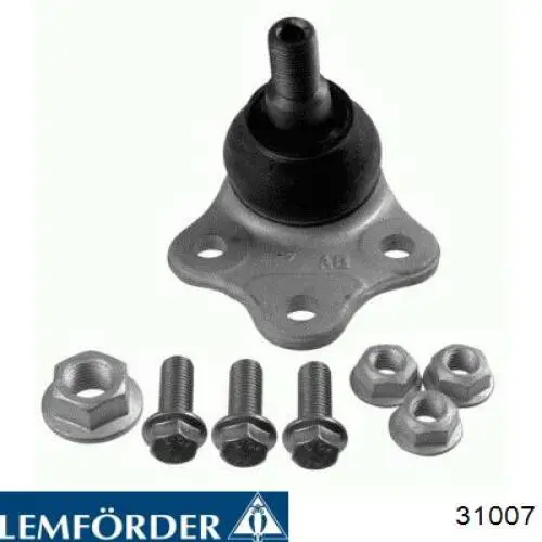 Кульова опора, нижня Lemforder 31007 ціна, від 18.63 USD