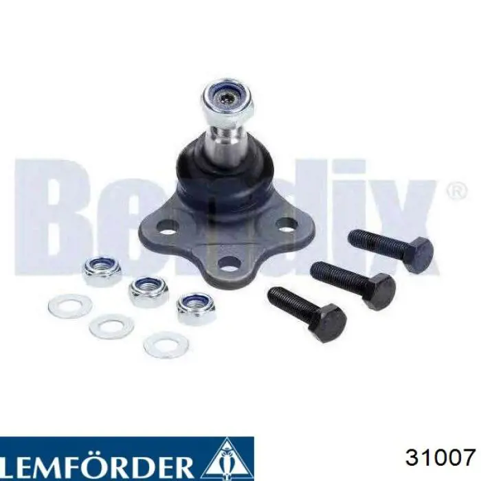 Купити 31007 Lemforder Кульова опора, нижня