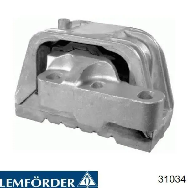 Подушка (опора) двигуна, права 31034 Lemforder