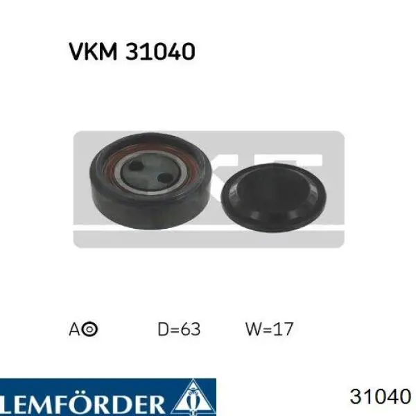 31040 Lemforder Кріплення переднього амортизатора