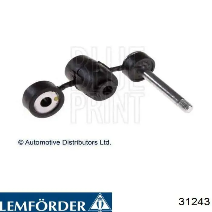 Амортизаційна стійка Lemforder 31243 ціна, від 5.76 USD