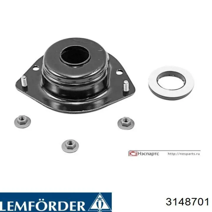 Опора амортизатора переднього 3148701 Lemforder