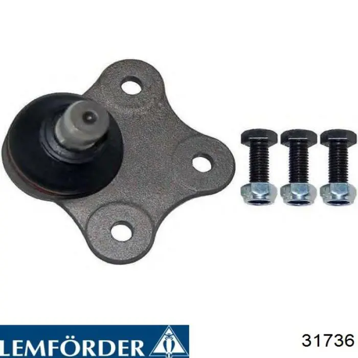 Купити 31736 Lemforder Кульова опора, нижня