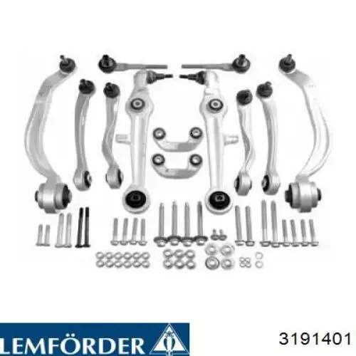 Комплект передніх важелів Lemforder 3191401 ціна, від 256.03 USD