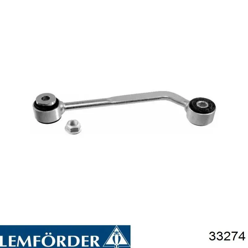 Стійка стабілізатора, переднього, права Lemforder 33274 ціна, від 8.85 USD