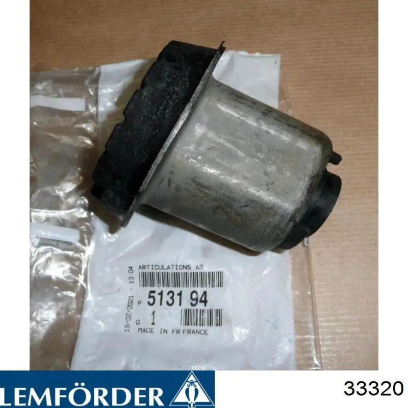 Сайлентблок задньої балки/підрамника Lemforder 33320 ціна, від 8.20 USD