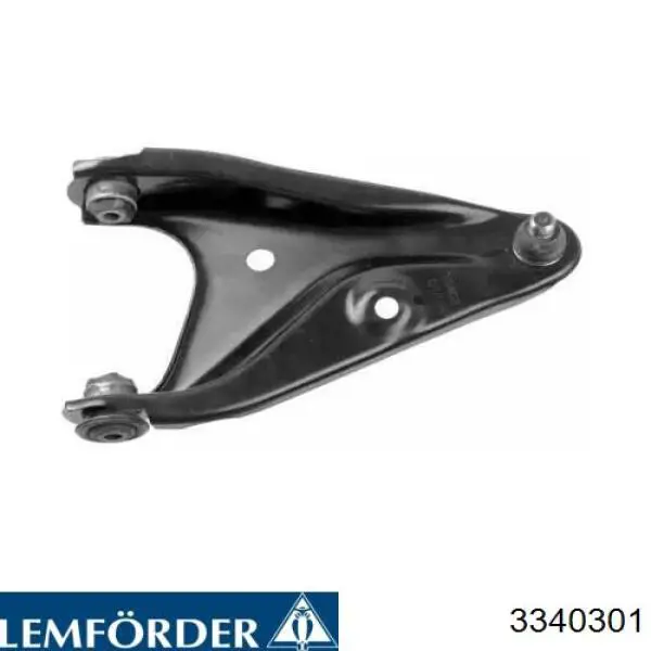 Важіль передньої підвіски нижній, правий Lemforder 3340301 ціна, від 45.14 USD