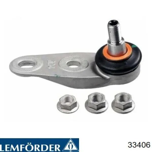 Купити 33406 Lemforder Кульова опора, нижня