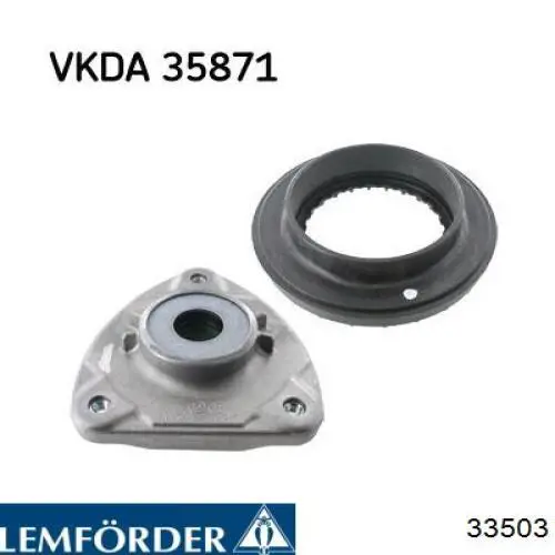 Підшипник опорний амортизатора, переднього Lemforder 33503 ціна, від 12.68 USD