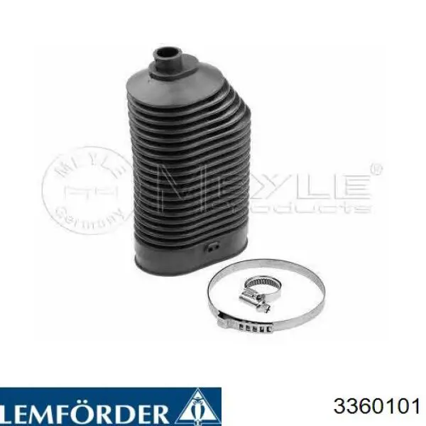 3360101 Lemforder пильник рульового механізму/рейки, лівий