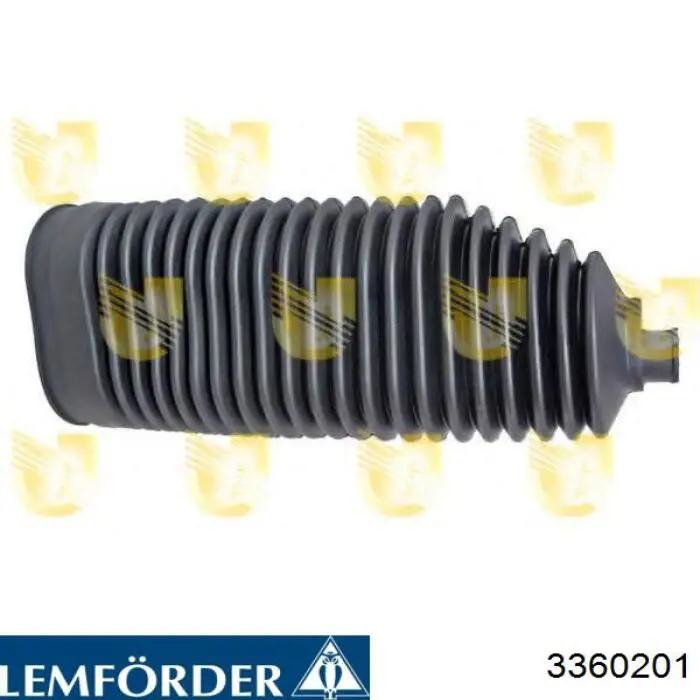 Пильник рульового механізму/рейки, правий Lemforder 3360201 ціна, від 8.17 USD