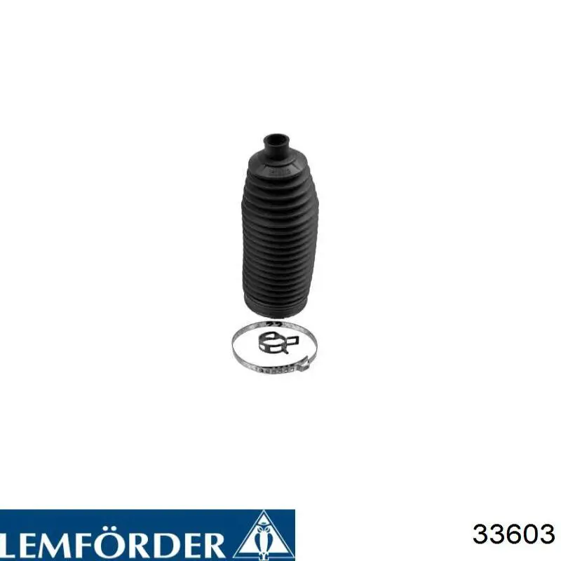 Пильник рульового механізму/рейки, лівий 33603 Lemforder