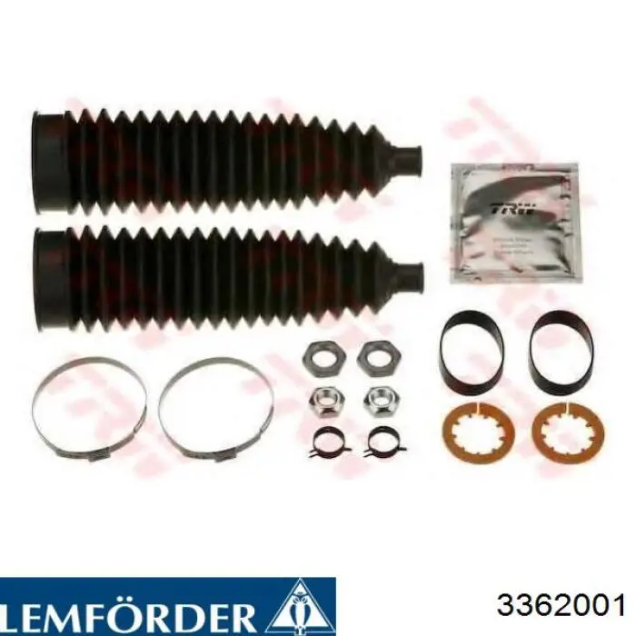 Пильник рульової тяги Lemforder 3362001 ціна, від 6.80 USD