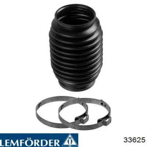 Пильник рульового механізму/рейки, правий 33625 Lemforder